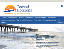 Tablet Screenshot of coastalpreventionresources.org